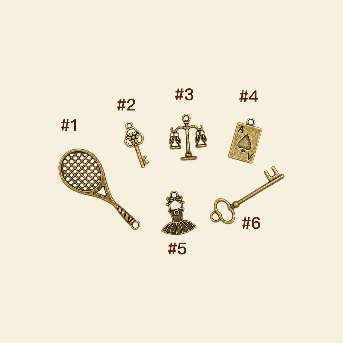 Vintage Treasures - Midi Charm