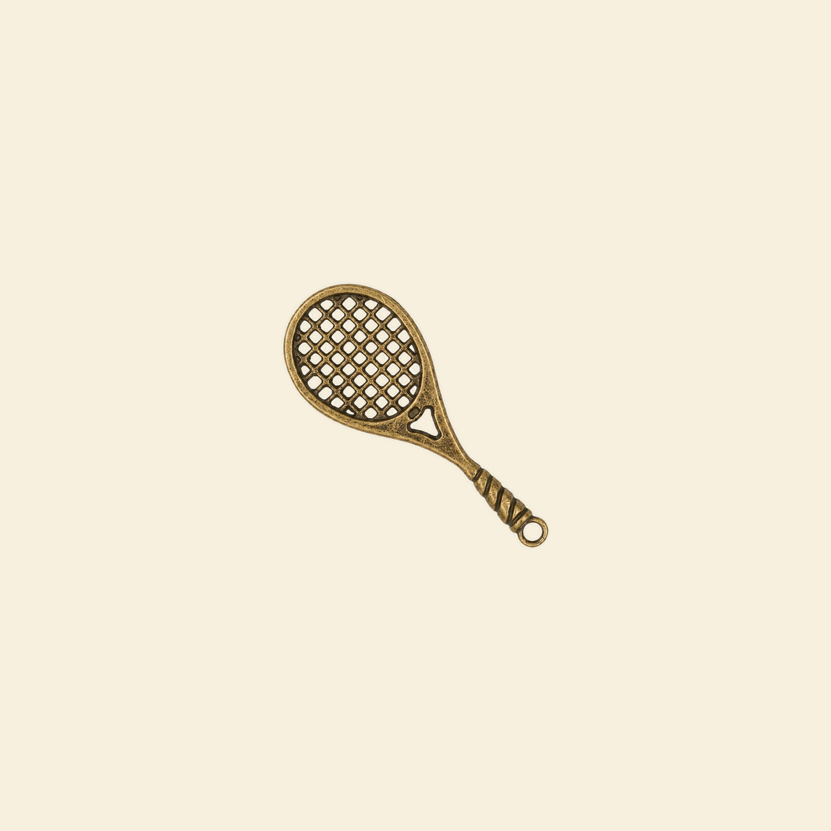 Vintage Treasures - Midi Charm #1 Tennis Racket
