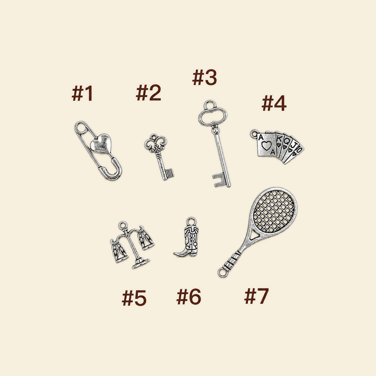 Vintage Treasures - Midi / Grande Charm